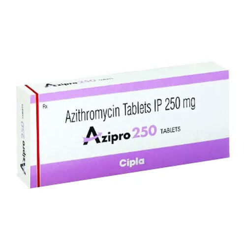 250Mg Azithromycin Tablet - Drug Type: General Medicines