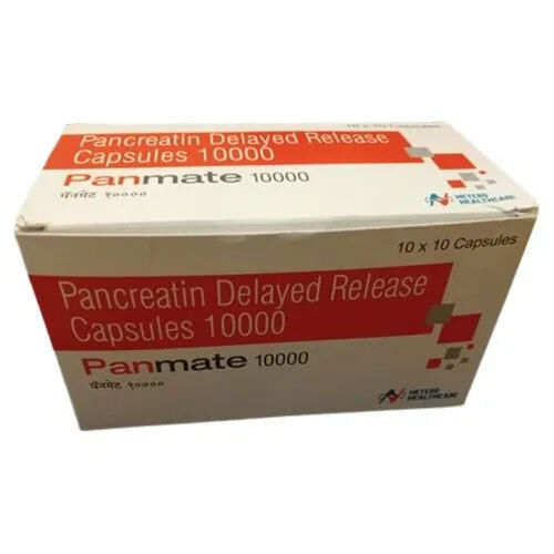 Panmate 10000 Pancreatin Capsule - Drug Type: General Medicines