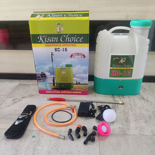 Kisan Choice Battery Sprayer - Capacity: 18 Ltr/Hr