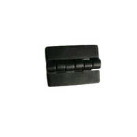 Panel Zinc Casting Hinge - Zinc Material, 90mm Size, Polished Finish, Black Color | Durable Door/window Fitting Solution
