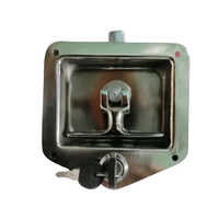 Canopy Ss T Lock - Stainless Steel, Round Shape, Polished Silver Finish | Durable Protection For Patios, Decks, And Entrances