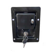 Mild Steel Slam Lock - High-quality Mild Steel, Square Shape, Chrome Finish | Reliable Commercial Security Solution, Easy To Install