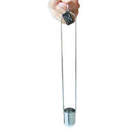 Stainless Steel Zahn Cup Viscometer - Color: Silver