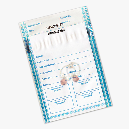 Securement Gold Loan Envelopes