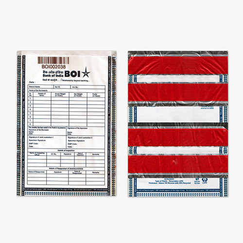 Printed Gold Loan Envelopes