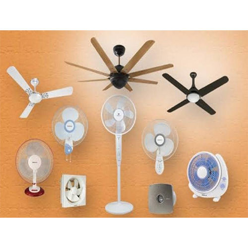 Electric Fans - Color: White