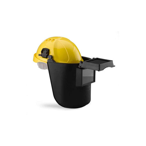 Welding Face Shield - Color: Yellow