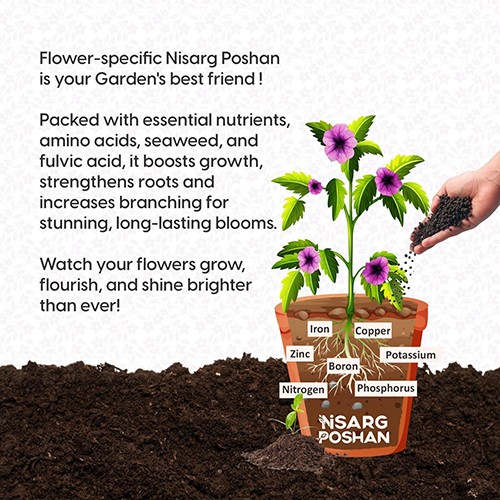 Nisarg Poshan - Fertilizer for Flowers