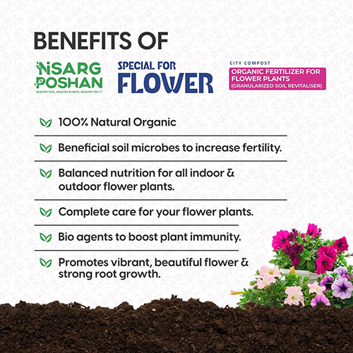 Nisarg Poshan - Fertilizer for Flowers