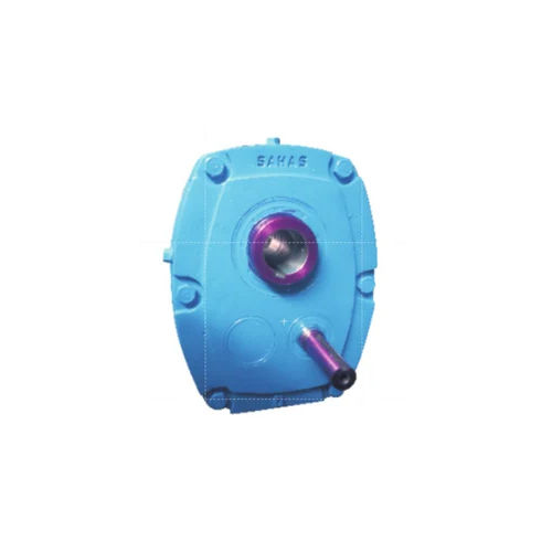 Shaft Mounted Helical Gearbox - Color: Blue