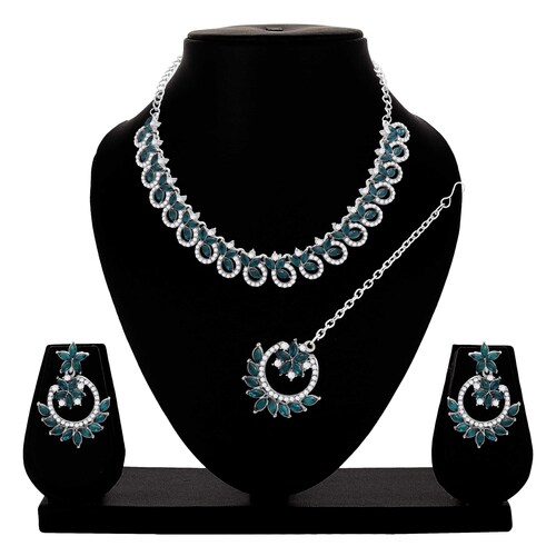 Colorstone Necklace| Stone Necklace| Silver Plated| Stone Necklace for Women| Stone Choker Necklace| Gift for Her..