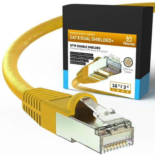 IVoltaa Ethernet 10 Feet CAT8 Cable