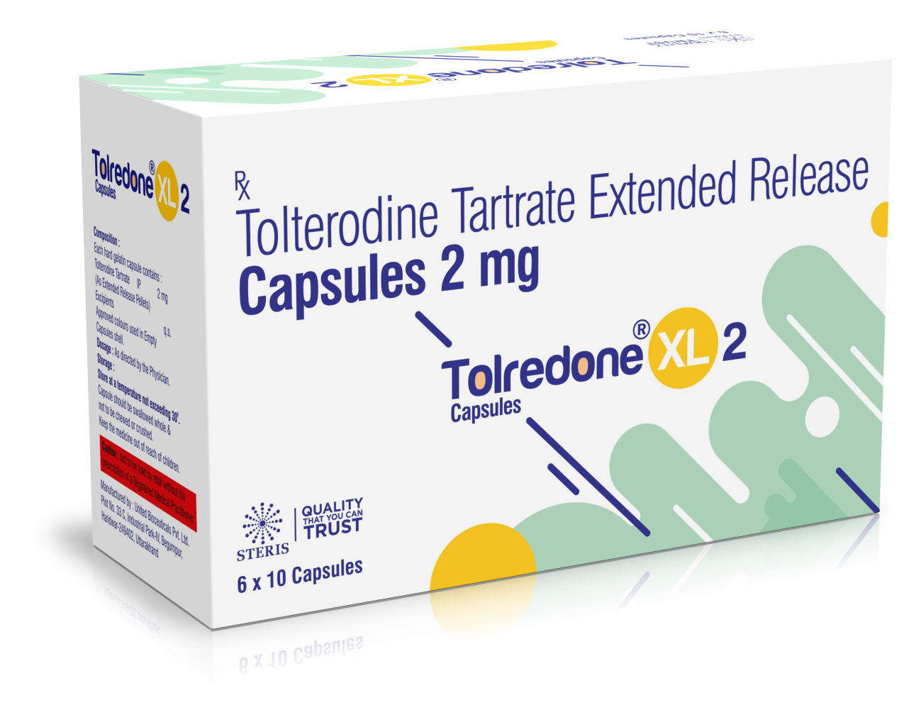 Tolterodine Tartrate Extended Release (2mg)