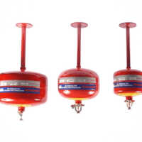 Clean Agent Fire Extinguisher Rooftop - Application: Factory