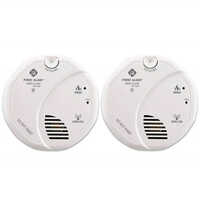 Wireless Fire Detection System - Color: White