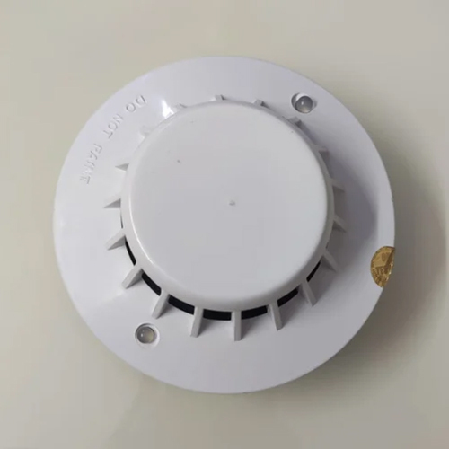 Wireless Smoke Detector - 100mm Diameter, White Color | Photoelectric Sensor, Battery Powered, Built-in Siren, UL217 Compliant for Fire Protection