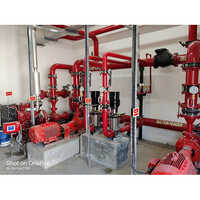 Fire Hydrant System - High-quality Cast Iron, Bright Red Color | Essential Fire Safety Tool With 1-year Warranty