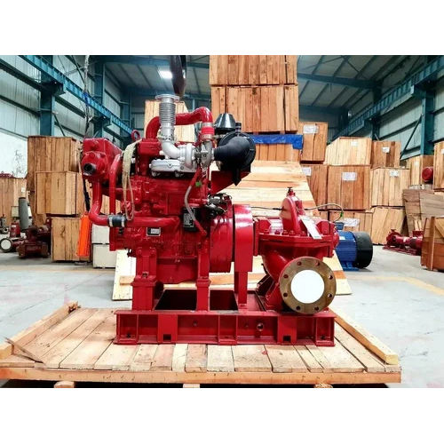 Fire Diesel Pump - Color: Red