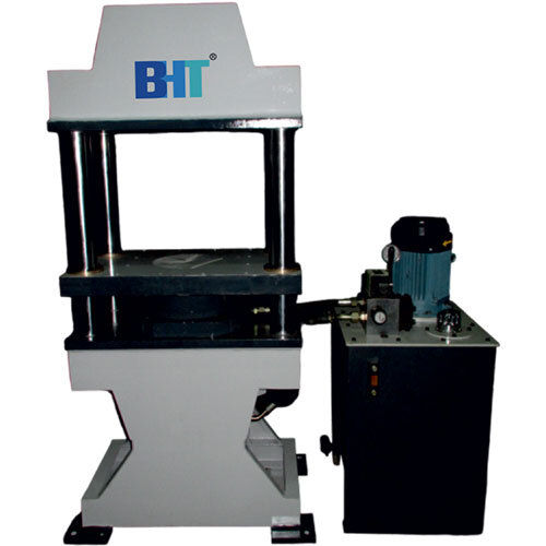 Four Pillar Hydraulic Press - Up Stroke - Color: White And Black