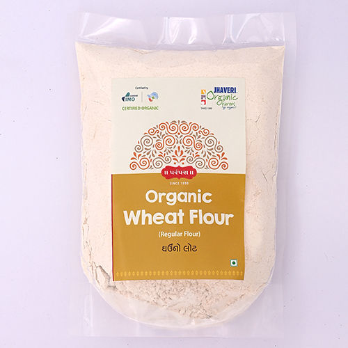 Regular Organic Wheat Flour - Color: White