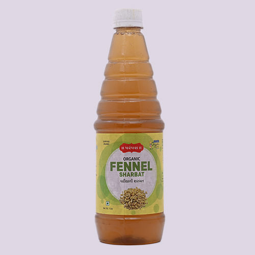 Organic Fennel Sharbat - Packaging: Bottle