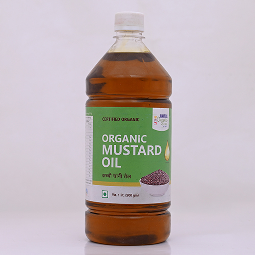 1 Ltr Organic Mustard Oil - Grade: Food Grade