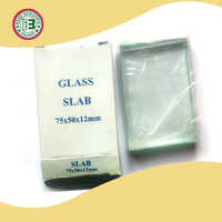 75x50x12 Mm Glass Slab - Application: Laboratories