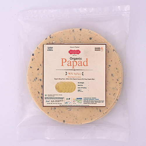 Organic Mung Papad