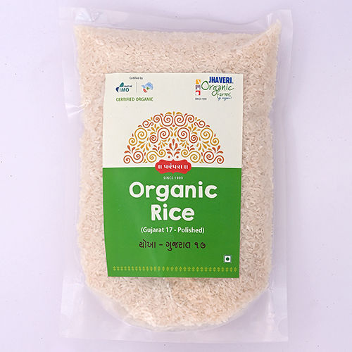 17 Polished Organic Rice - Color: White