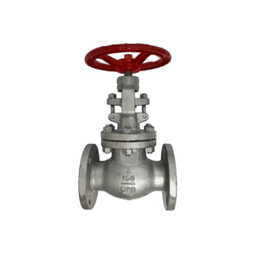 Class-300 Cast Carbon Steel Steam Stop Globe Valve - Color: Silver