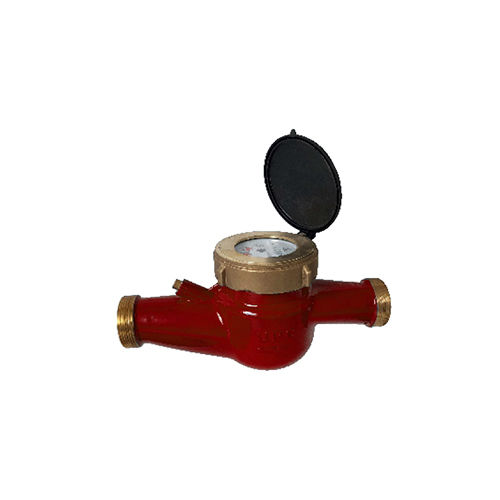 Multijet Water Meter Hot - Color: Red