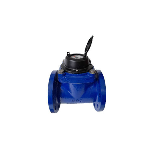 Woltman Type Water Meter Cold - Color: Blue