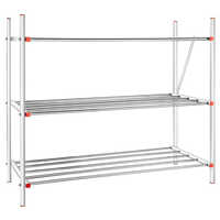 Stainless Steel Shoe Rack - Artwork: Handmade
