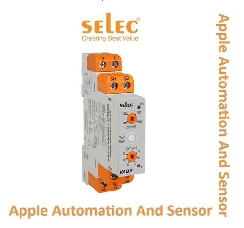 Selec 600elr-1-30/500ma-230v Earth Leakage Relay