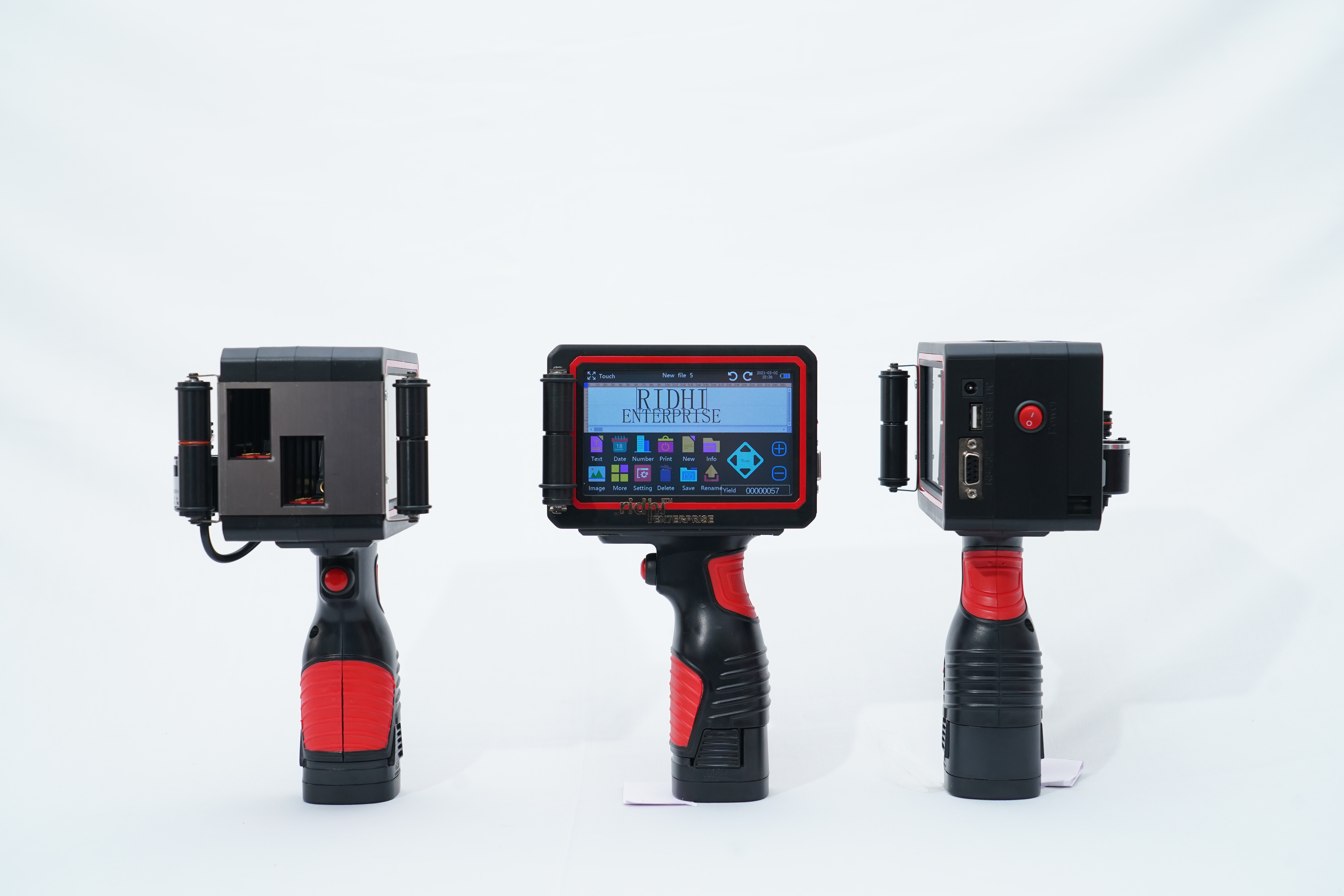 Re-Td - 48 mm Large Character Industrial Handheld Non-Contact Ink Jet Printer