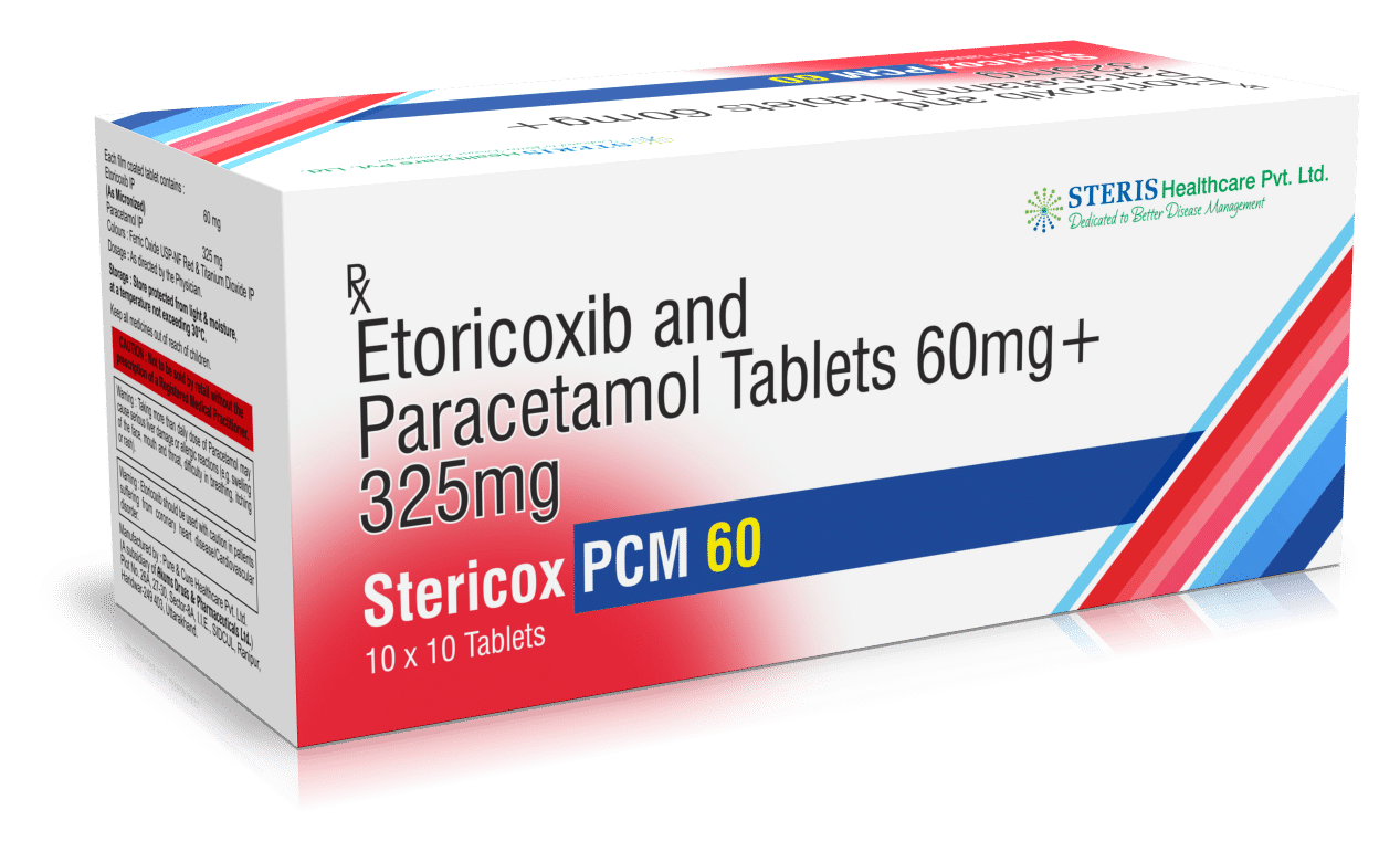 Etoricoxib & Paracetamol Tab. (60mg) + (325mg)