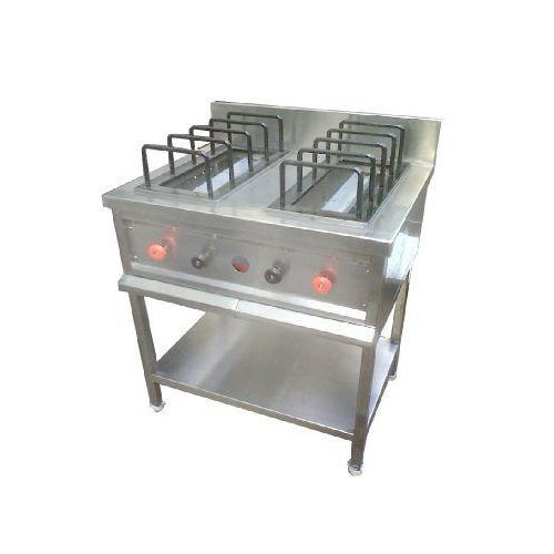 Commercial Sizzler Bhatti - Material: Stainless Steel