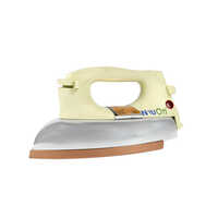 1000 Watt Electric Iron - Durable Aluminum, Non-Stick Sole Plate | Over-Heating Protection, Water Spray Feature, 1-Year Warranty