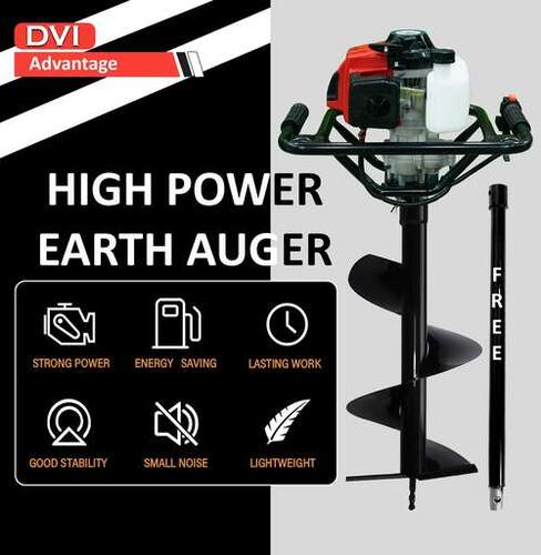 72cc Earth Auger with 12 inch bit