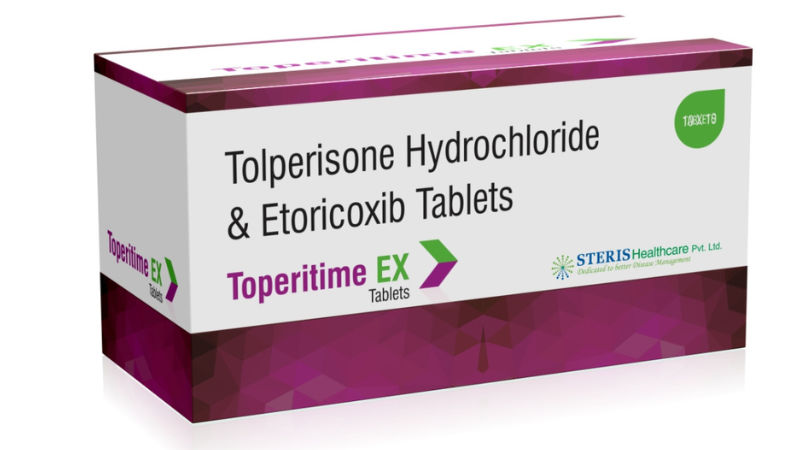 Tolperisone Hcl (150mg) & Etoricoxib (60mg) Tab