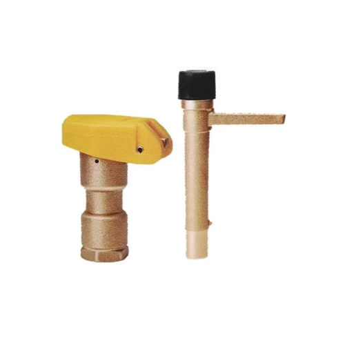 Brass Quick Release Coupling - Color: Golden