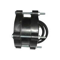 Pvc D Joint - High-quality Pvc, Sizes 63-200 Mm, Black, Round Shape, Powder-coated For Rust Resistance, Ideal For Agricultural Applications
