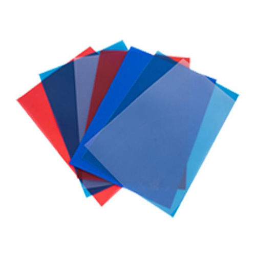 Transparent Binding Sheets - Color: Multicolor