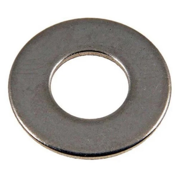 25 Mm Mild Steel Washer - Color: Metallic Grey