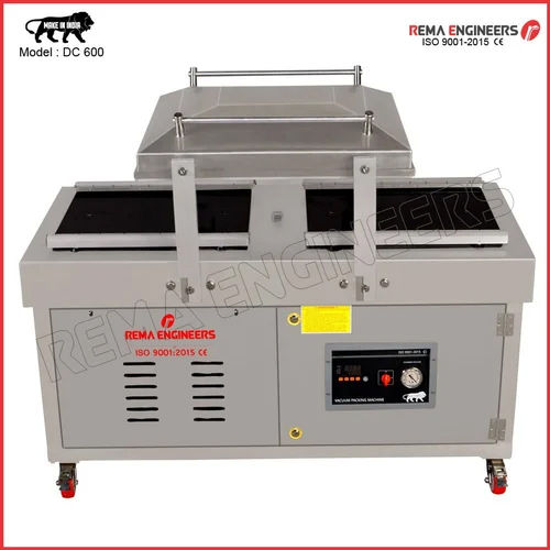 Double Chamber Paneer Vacuum Packaging Machine