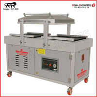 Double Chamber Paneer Vacuum Packaging Machine