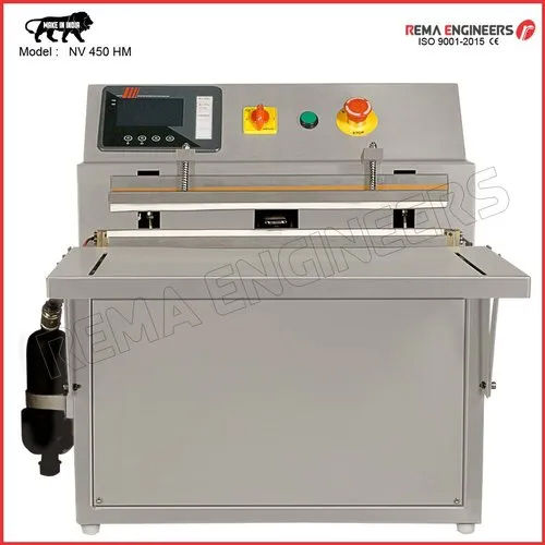 NV-450 HM Horizontal Nozzle Type Chamber Less Vacuum Packing Machine