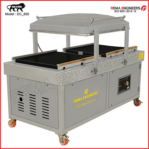 Dc-800 Heavy Duty Double Chamber Vacuum Packing Machine - Automatic Grade: Semi-Automatic