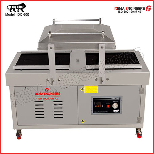 Dc-600 Heavy Duty Double Chamber Vacuum Packing Machine - Automatic Grade: Semi-Automatic