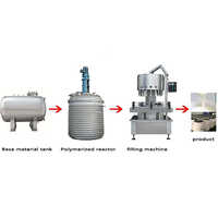 Industrial Acrylic Emulsion Production Line - Stainless Steel, Metallic Finish, Customizable Capacity | Plc Control, High Automation, Fully Automatic